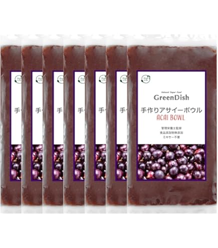 Amazon | フルッタフルッタ 冷凍 アサイー 加糖 ピューレ 1kg 業務用